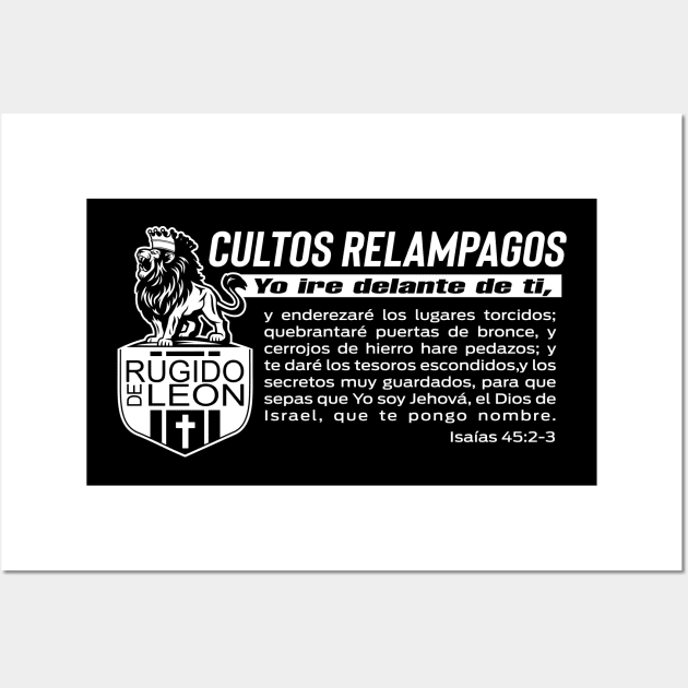 CULTOS RELAMPAGOS Wall Art by razrgrfx